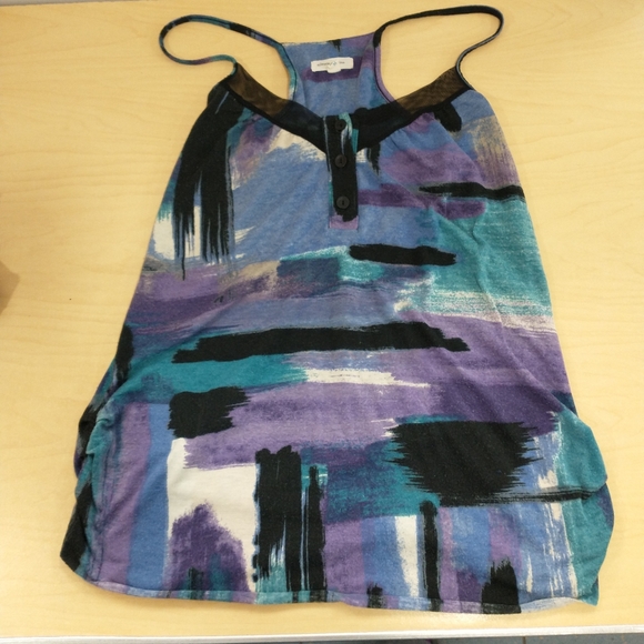 UO Silence + Noise Colourful Camisole Tank Top Size Large - Picture 2 of 5